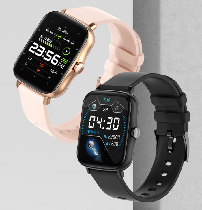 Smart Watch with Full Touch Screen and Encoder
