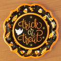 Sophistiplate Candy Corn Cutie Halloween Dinner Plates, Trick or Treat