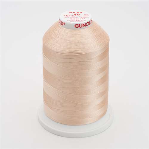 Sulky 40 wt 5500 Yard Rayon Thread - 940-1017 - Pastel Peach