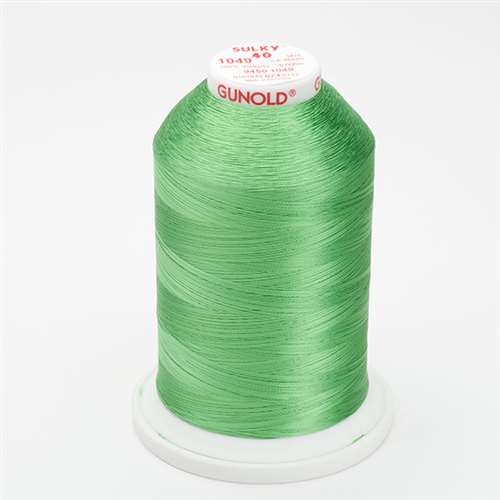 Sulky 40 wt 5500 Yard Rayon Thread - 940-1049 - Grass Green