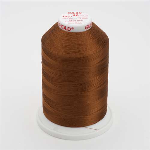 Sulky 40 wt 5500 Yard Rayon Thread - 940-1057 - Dark Tawny tan