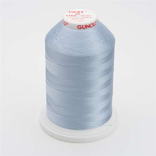 Sulky 40 wt 5500 Yard Rayon Thread - 940-1165 - Lt Sky Blue
