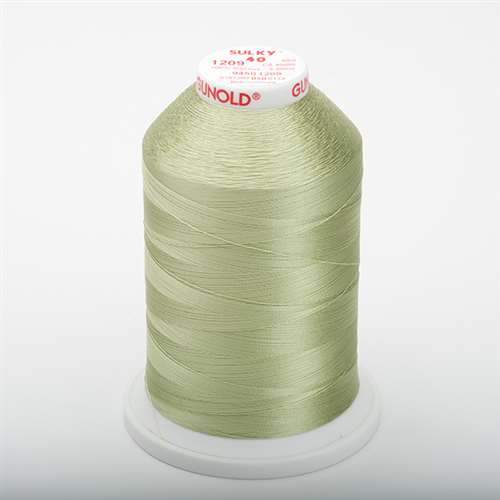 Sulky 40 wt 5500 Yard Rayon Thread - 940-1209 - Lt Avocado
