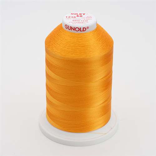 Sulky 40 wt 5500 Yard Rayon Thread - 940-1238 - Orange Sunrise