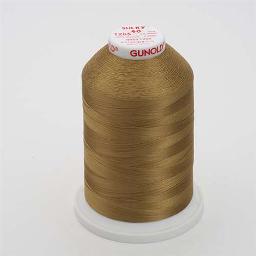Sulky 40 wt 5500 Yard Rayon Thread - 940-1265 - Burnt Toast