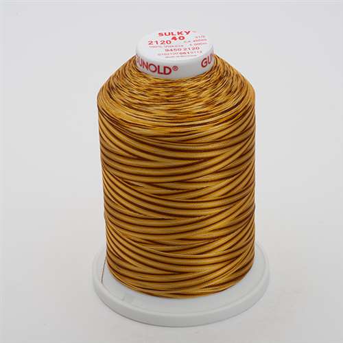 Sulky 40 wt 5500 Yard Rayon Thread - 940-2120 - Dk Browns Var