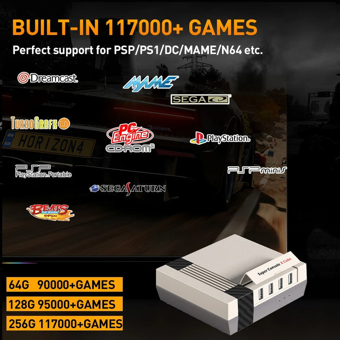 Super Console X Cube - 117K Games & Emulators