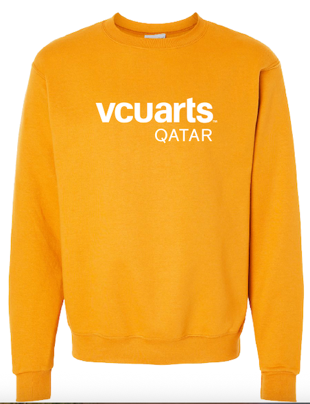 Sweatshirt VCUArts Crewneck Double Dry Eco GOLD - 2XL