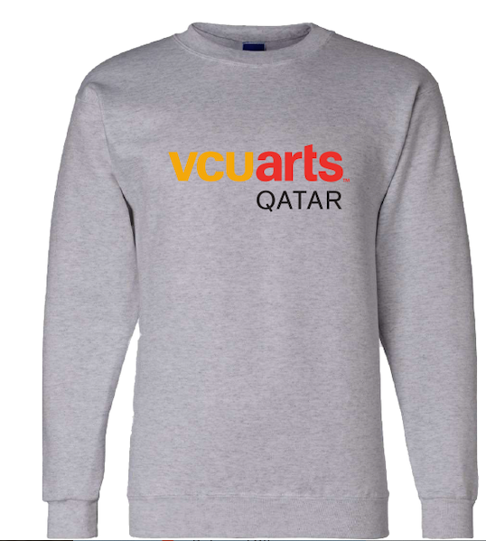 Sweatshirt VCUArts Crewneck Double Dry Eco LIGHT GRAY - L