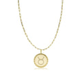 Taurus Gold Zodiac Necklace