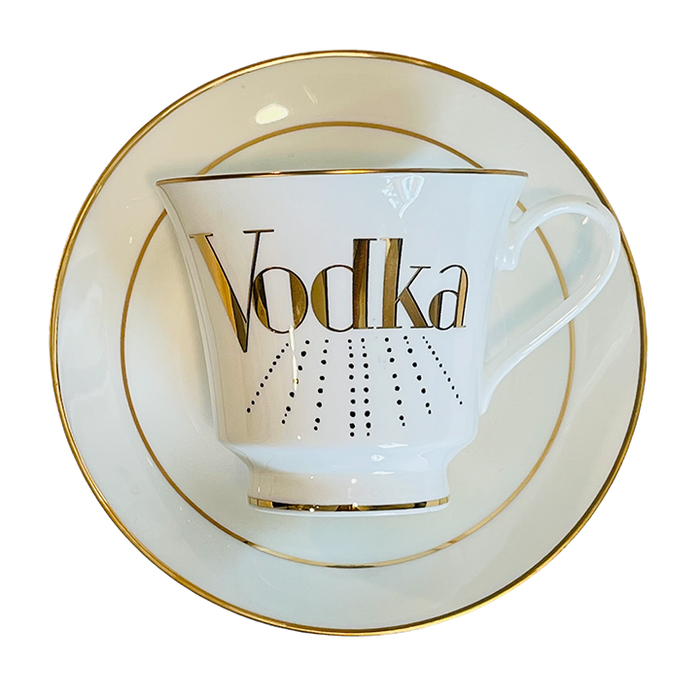 Tea Cup and Saucer - Vodka