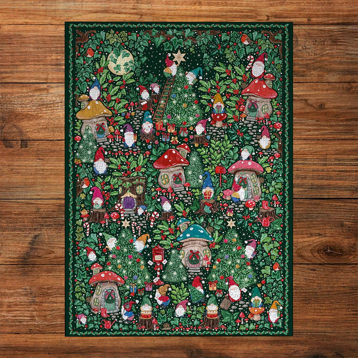 The Art File: Christmas Village | 1,000 Piece Jigsaw Puzzle
