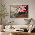The Roseate Spoonbill — After Audubon