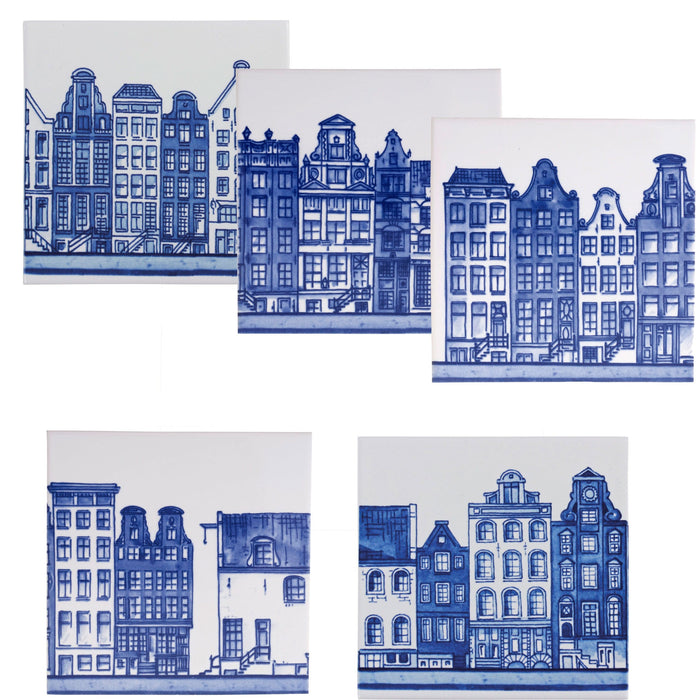 Tile Canal Set Delft Blue