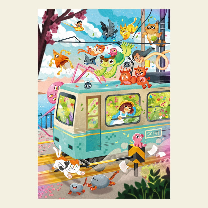 Treno Per Kamakura | 500 Piece Jigsaw Puzzle