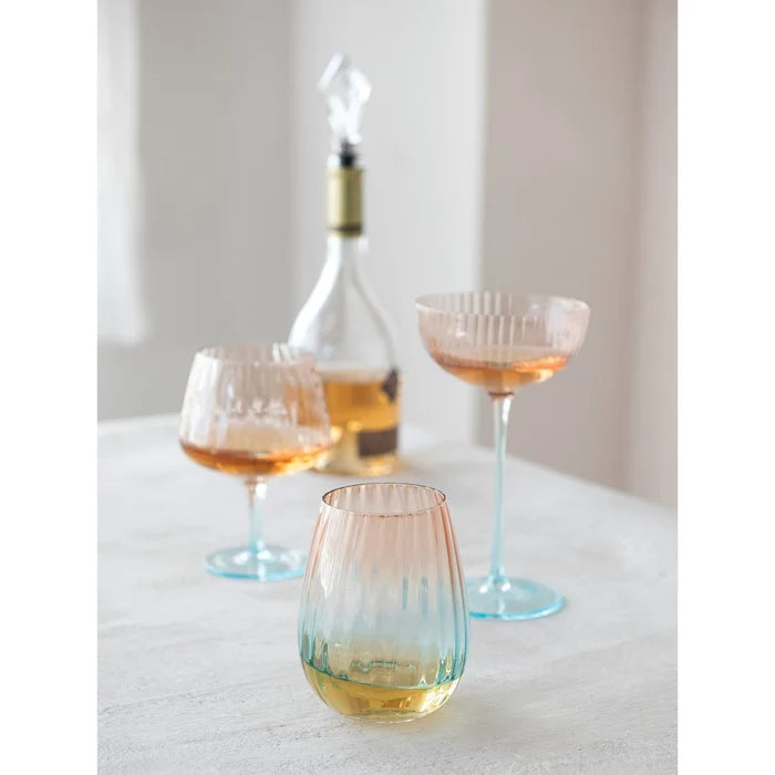Two-Tone Stemless Wine Glass - Madison's Niche