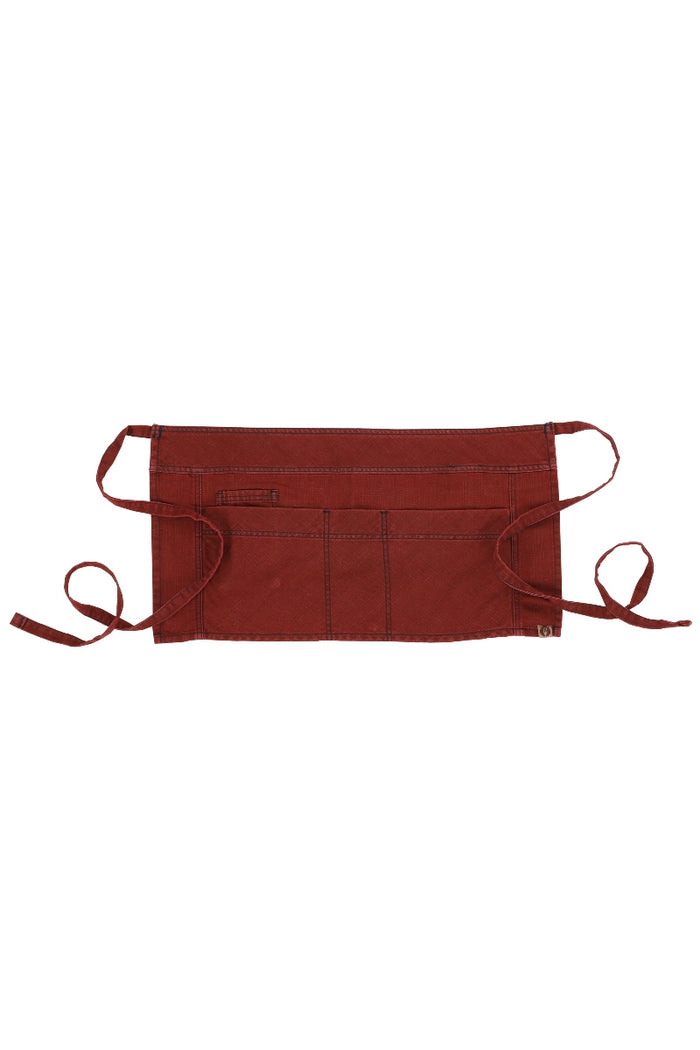 Chef Works Uptown Red-Navy Waist Apron