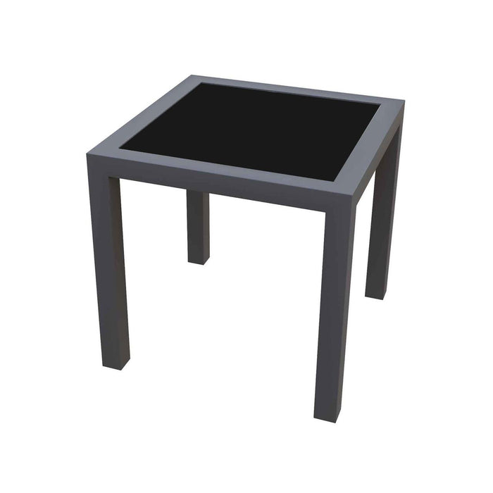 Utila Aluminium Outdoor Side Table - Grey