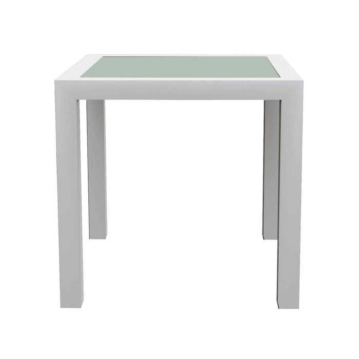 Utila Aluminium Outdoor Side Table - White