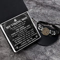 Viking Compass Bracelet - Viking - My Viking Son - I Love You Valhalla And Back - Gbla16003