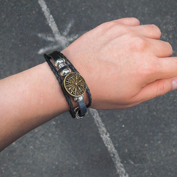 Viking Compass Bracelet - Viking - To My Son - You Will Never Lose - Gbla16004
