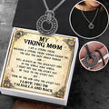 Viking Rune Necklace - Viking - To My Mom - You Are The Best Shield Maiden - Gndy19003