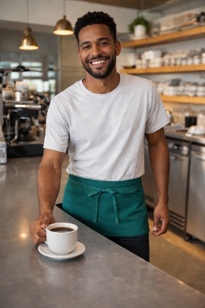 Fame Viridian Waist Apron (3 Pockets)