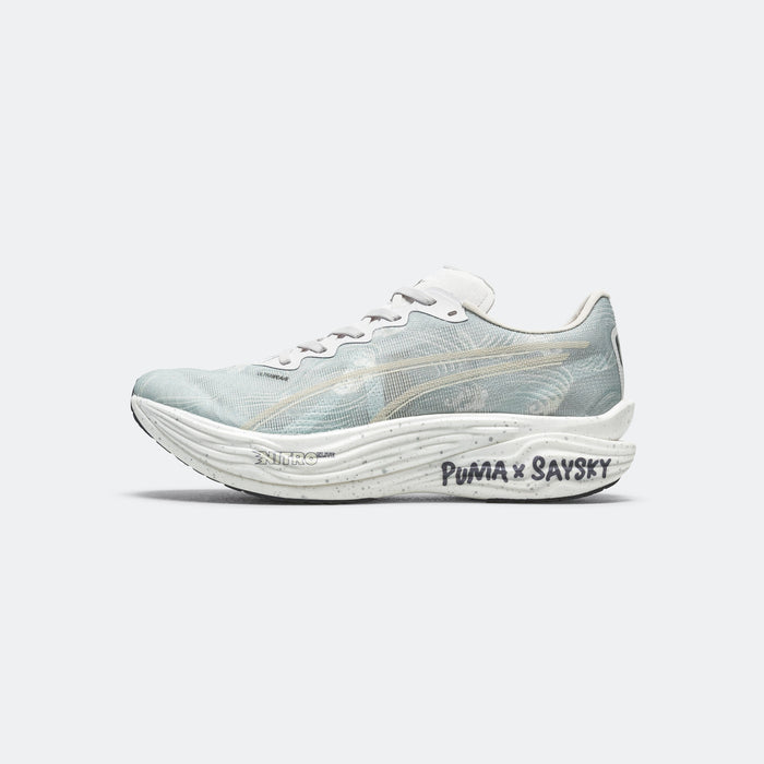 Womens Deviate NITRO Elite 3 x SAYSKY - Cool Light Grey/New Navy