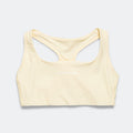 Womens Twin Layer Medium Support Bra - Chamomile