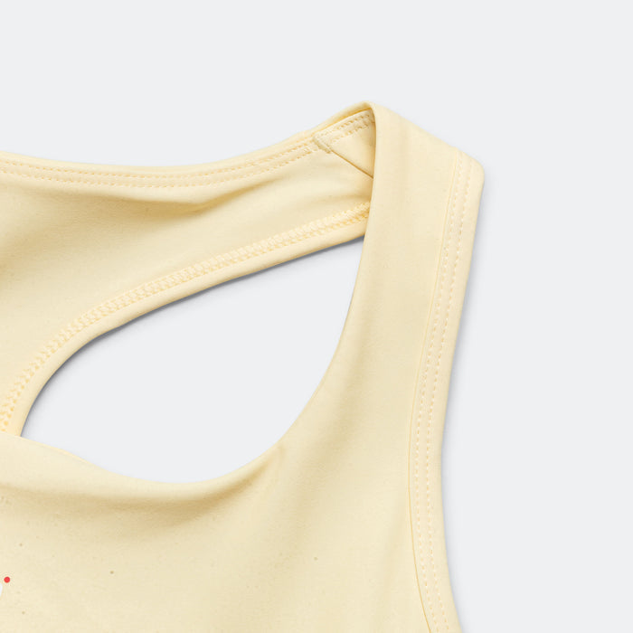 Womens Twin Layer Medium Support Bra - Chamomile