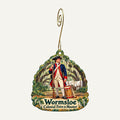 Wormsloe State Historic Site Town Icon custom wood ornament OC115 hanging on hook